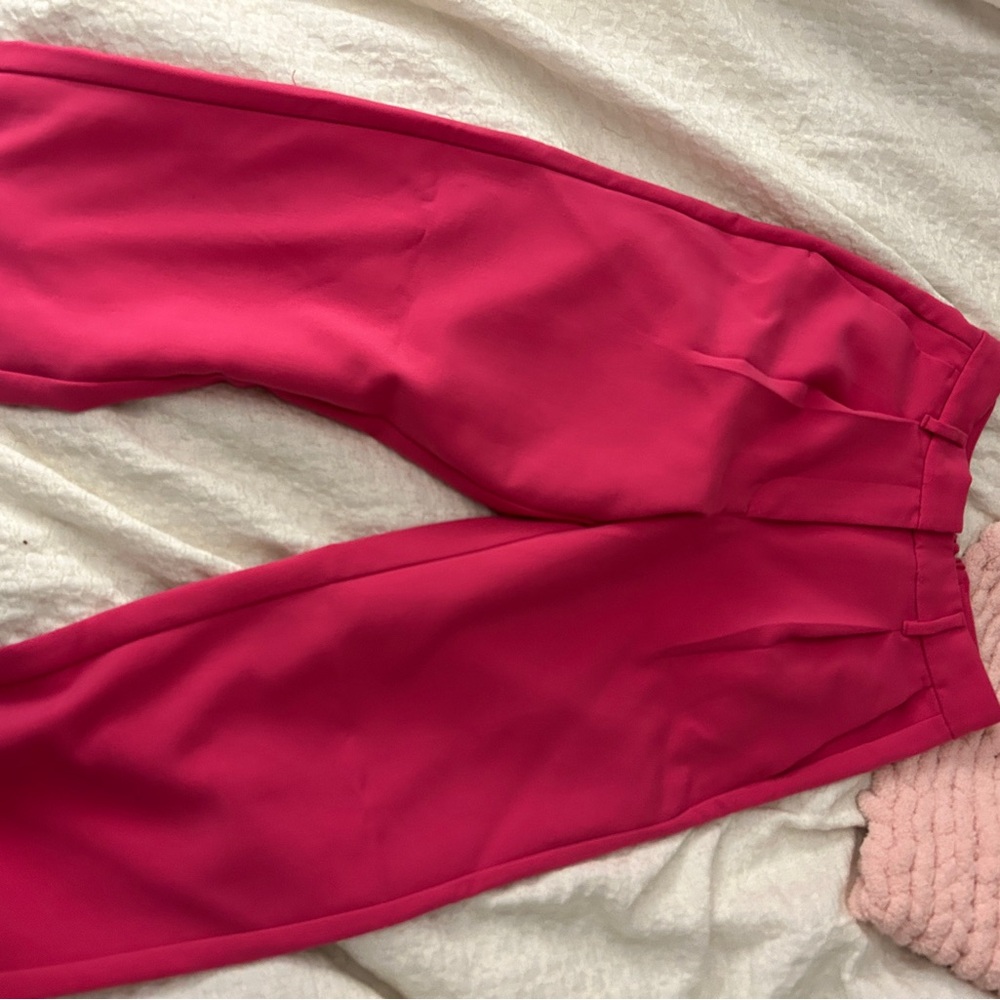 Vibrant Pink Trousers